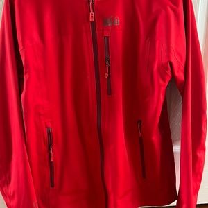 Women’s red REI jacket
